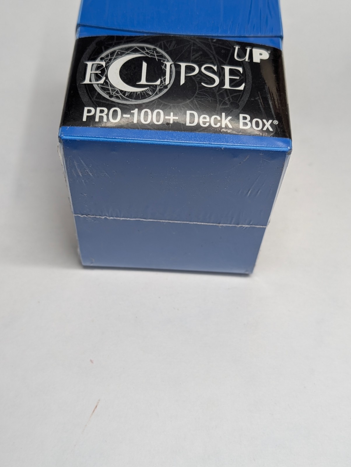 Ultra Pro Eclipse PRO 100+ Deck Box BLUE Locking Lid w/ 1 Card Divider