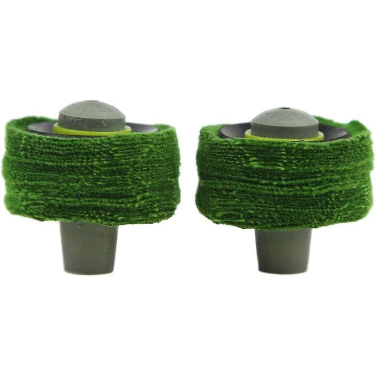 Tackle Toppers Mallet Heads for Drum Sticks, Soft Flannel