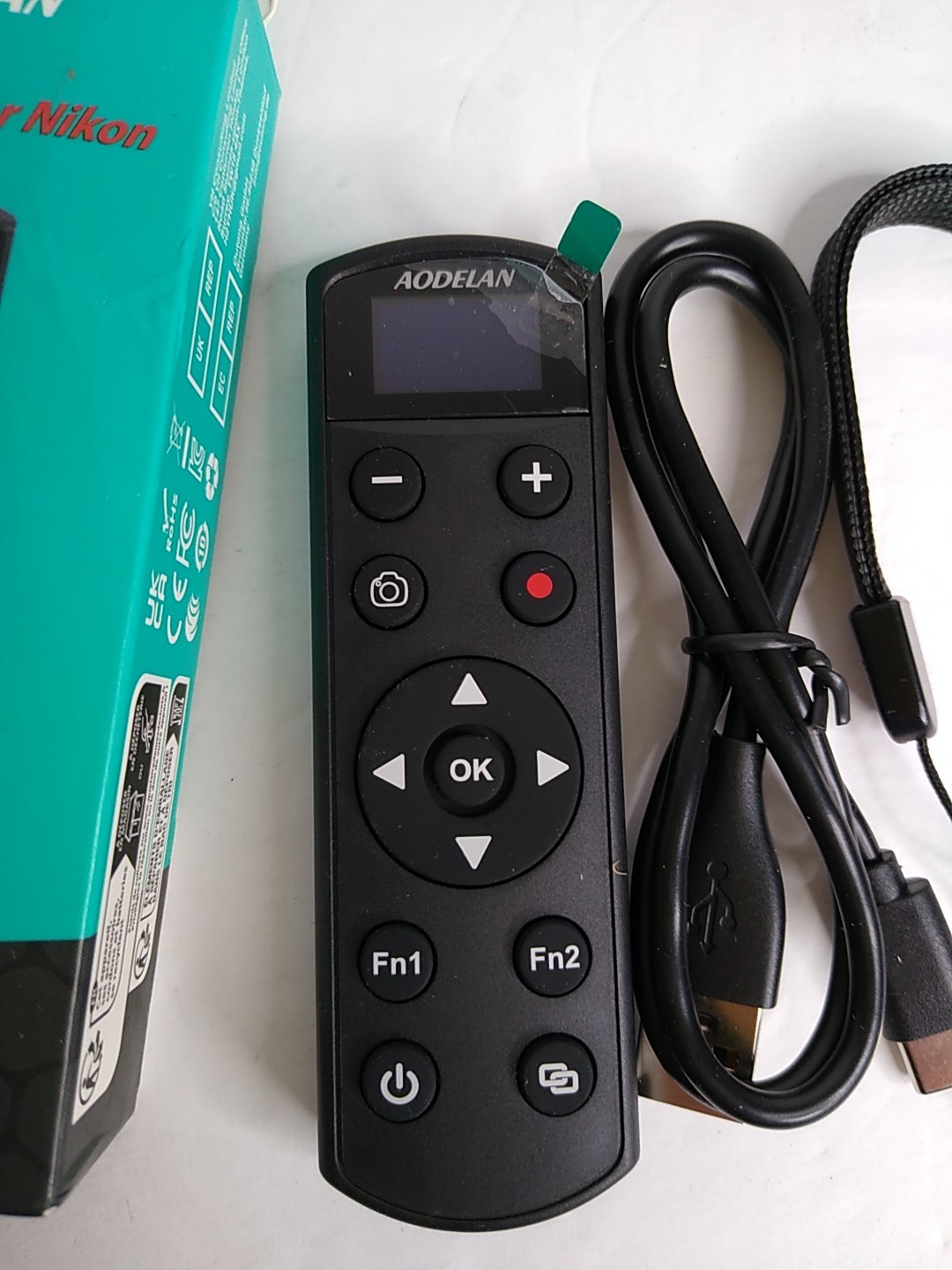 Open Box AODELAN BR-3 For Nikon Wireless Timer Remote Shutter Release
