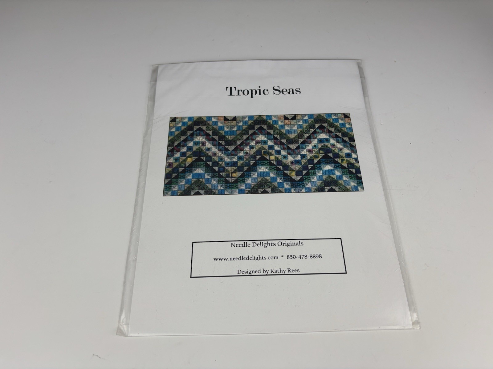 Needle Delights Originals Tropic Seas Needlepoint Pattern 1S