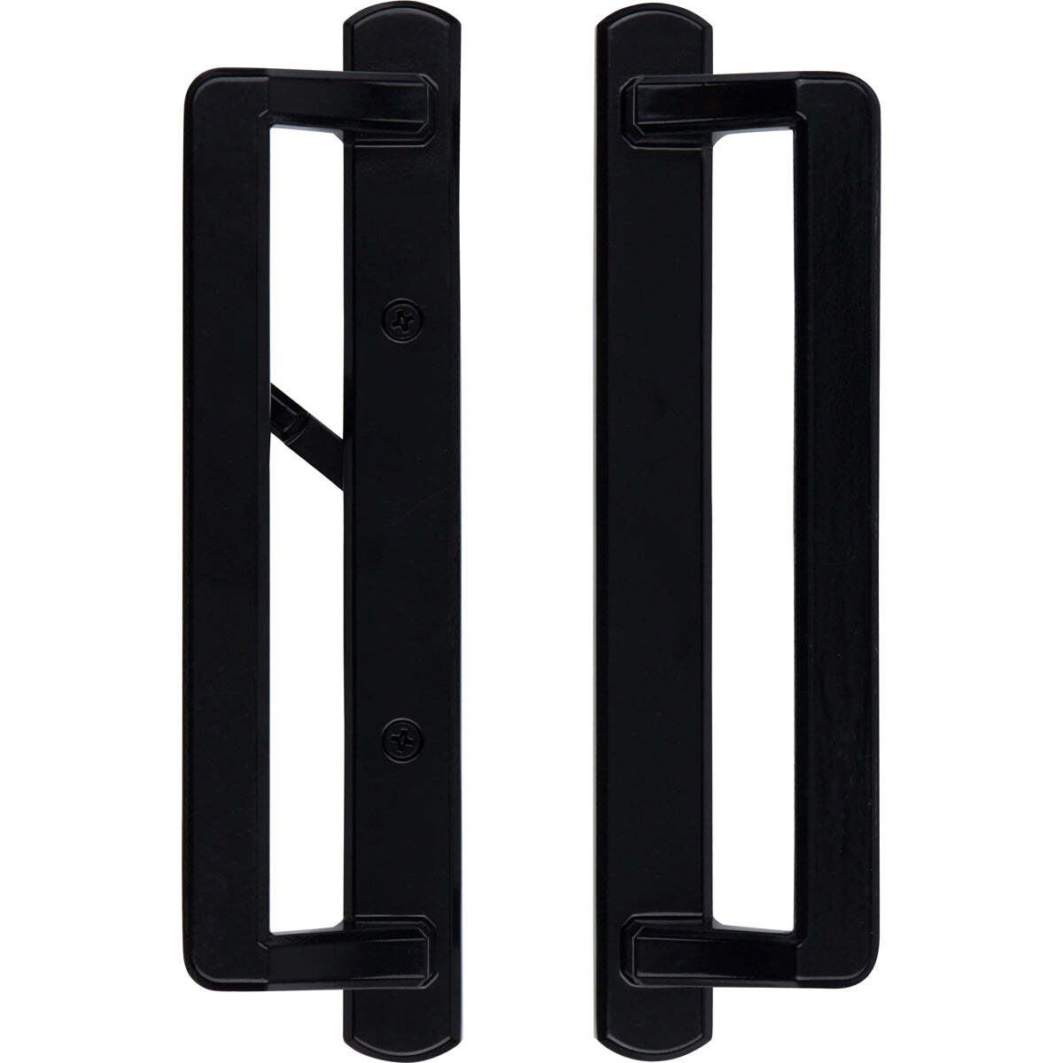 PGT Sliding Door Handle Set | 3-7/8 Hole Spacing | Sliding Door Handle - Black
