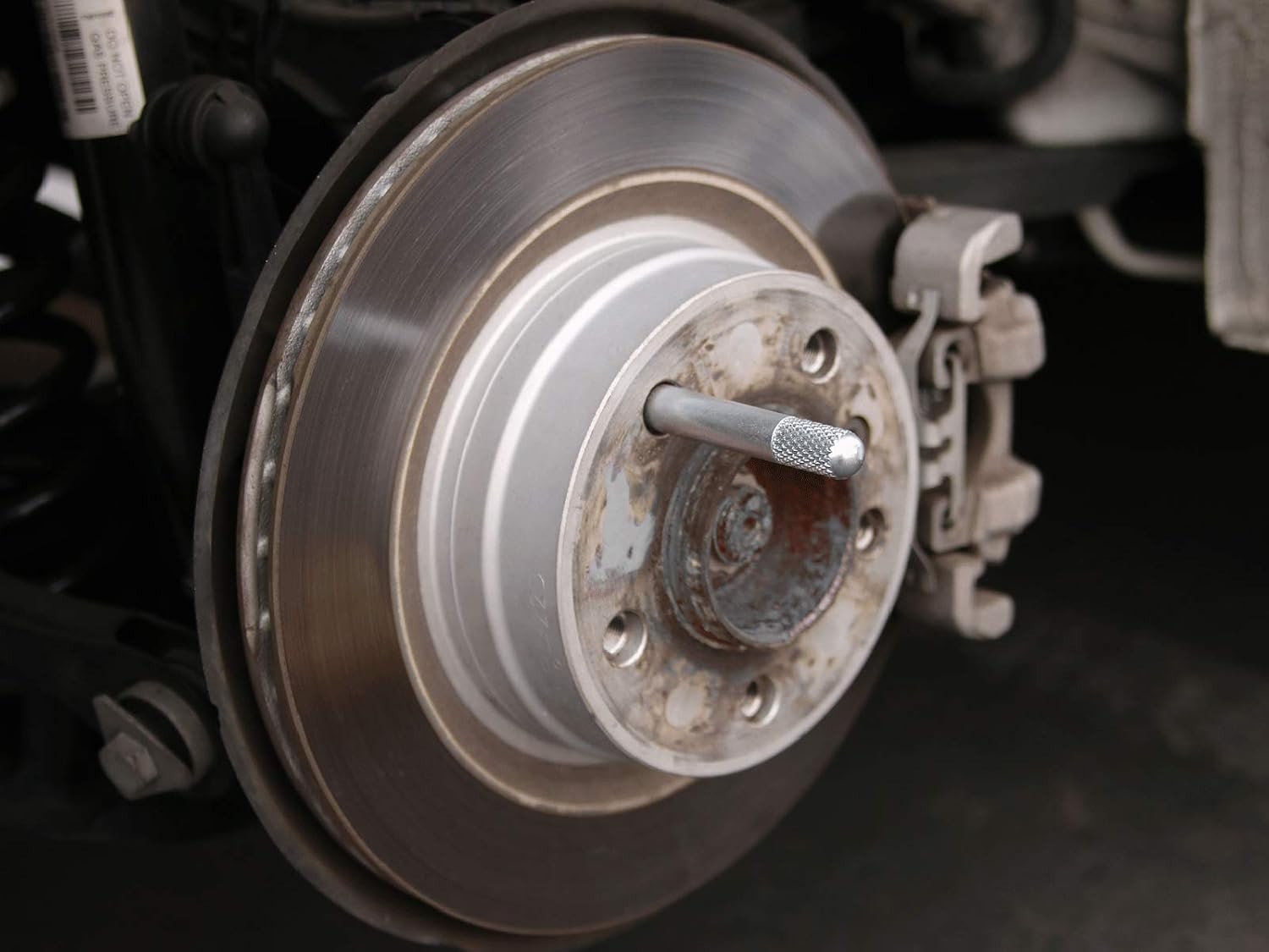 Silver Wheel Alignment Pin Tool - M14x1.5 - Perfect for Easy Wheel Installations