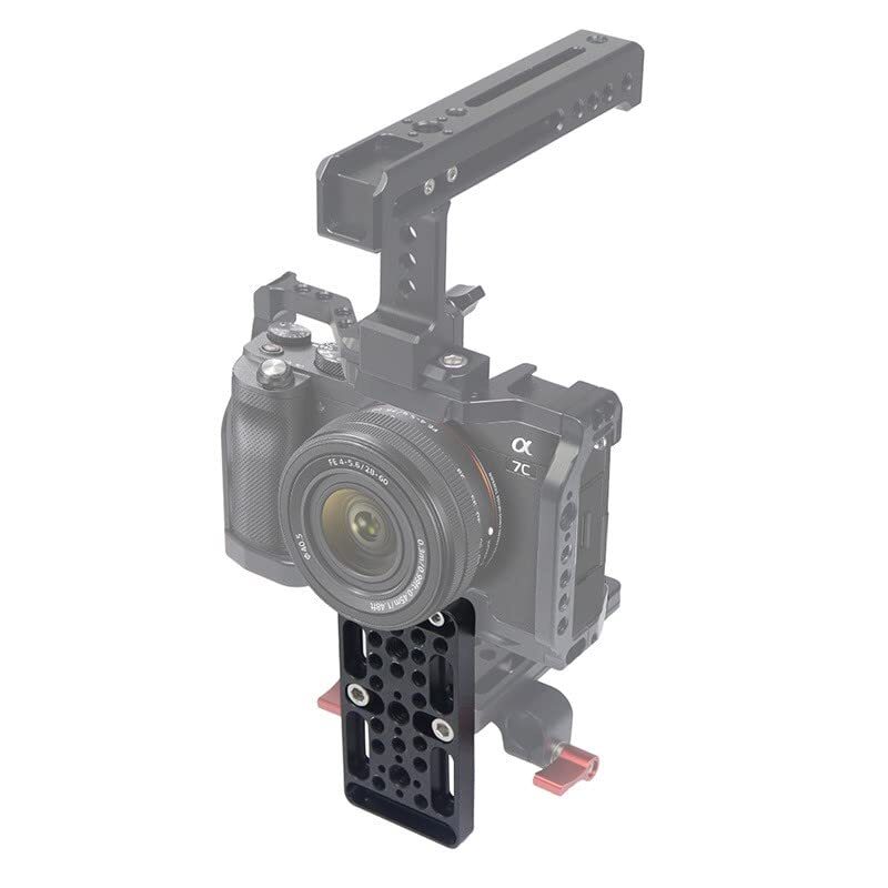 Cheese Plate Camera Mounting Plate with 1/4"& 3/8" Universal Positioning Hole...