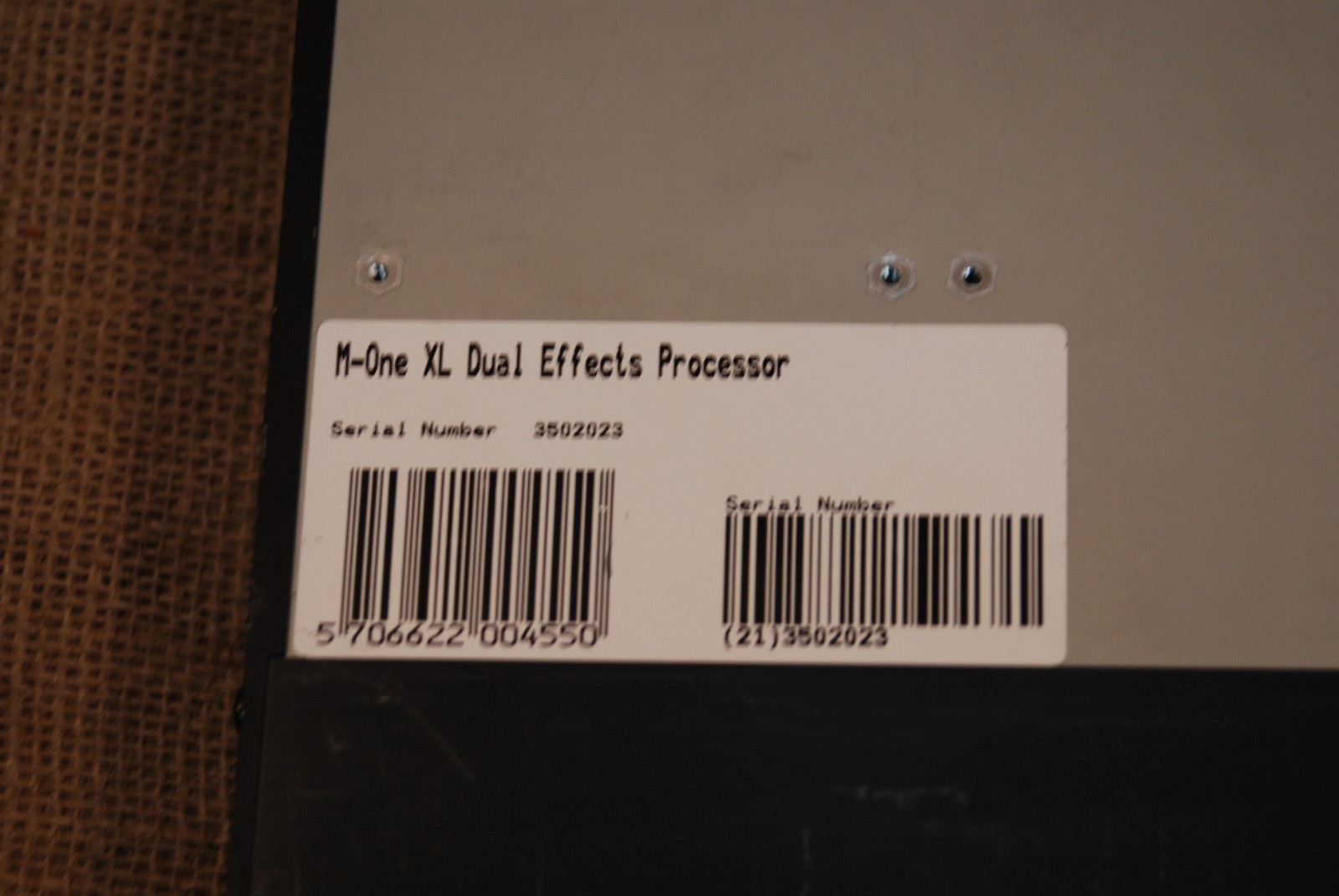 TC Electronic M-ONE XL Dual-Engine Effects Processor