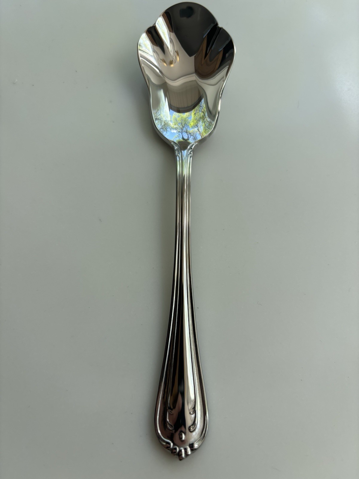 Pfaltzgraff stainless - ANSONIA - sugar spoon NEW