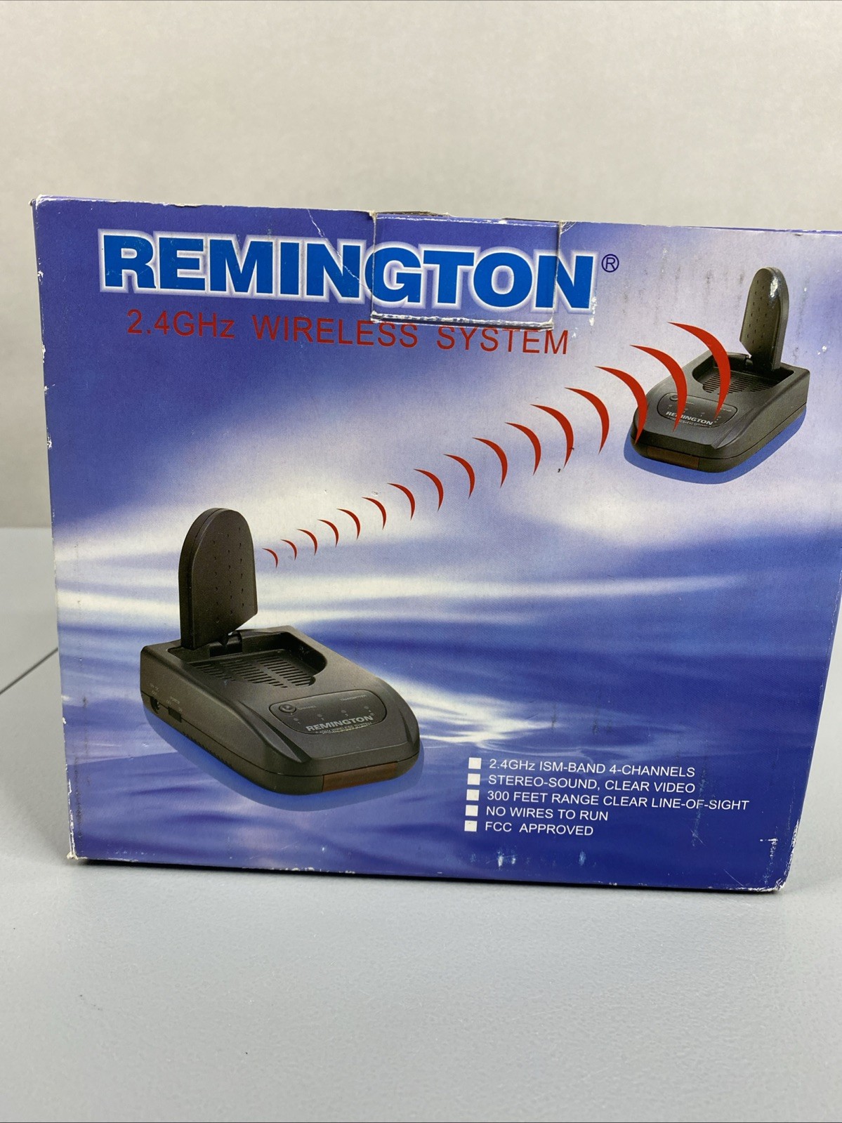 Remington 2.4GHz Wireless Audio Video Sender Receiver AV Transmitter System New