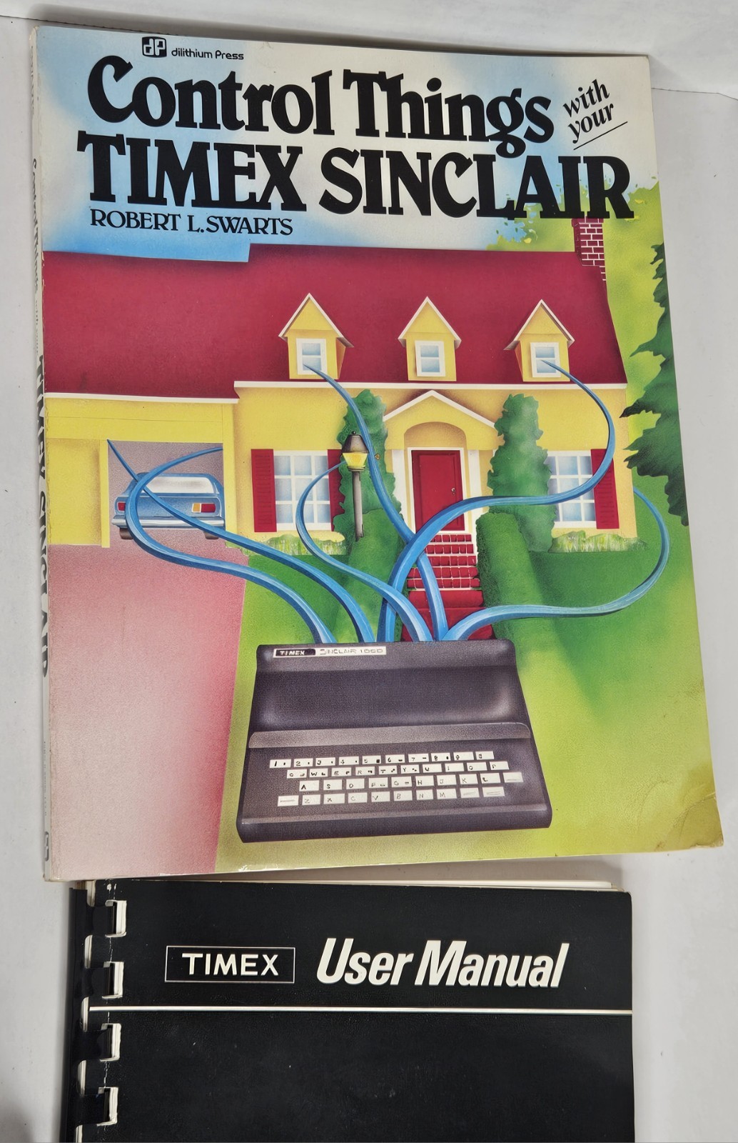 Timex Sinclair 1000 Bundle 16K RAM Tapes Books Untested 1982 PC