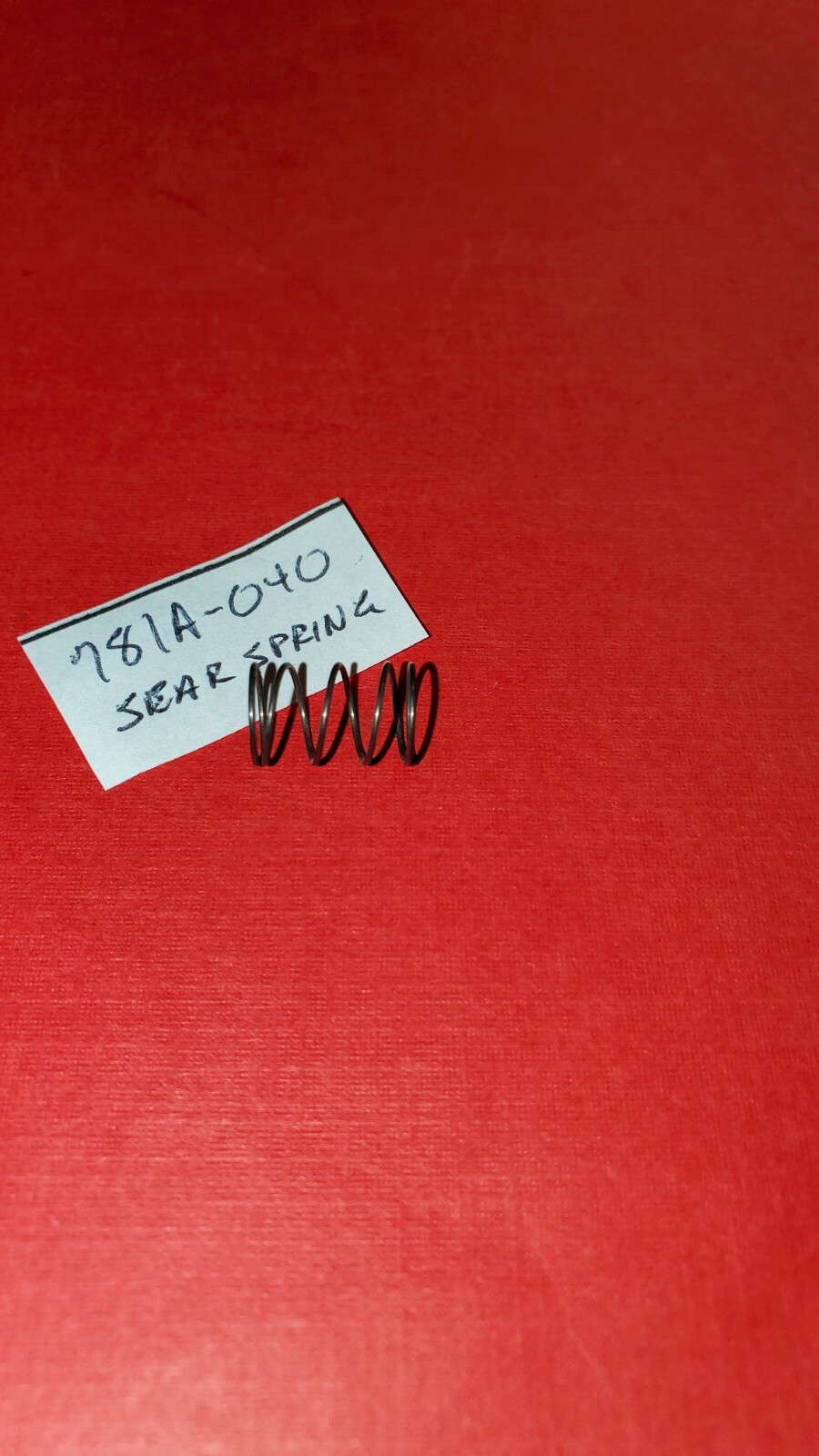 Crosman vintage 781A-040 Sear Spring. NOS for parts/repair/restoration.