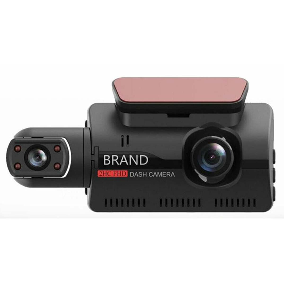 Dash Cam 3in Dual Lens Car Camera 1080P Video DVR Recording Parking Monitoring