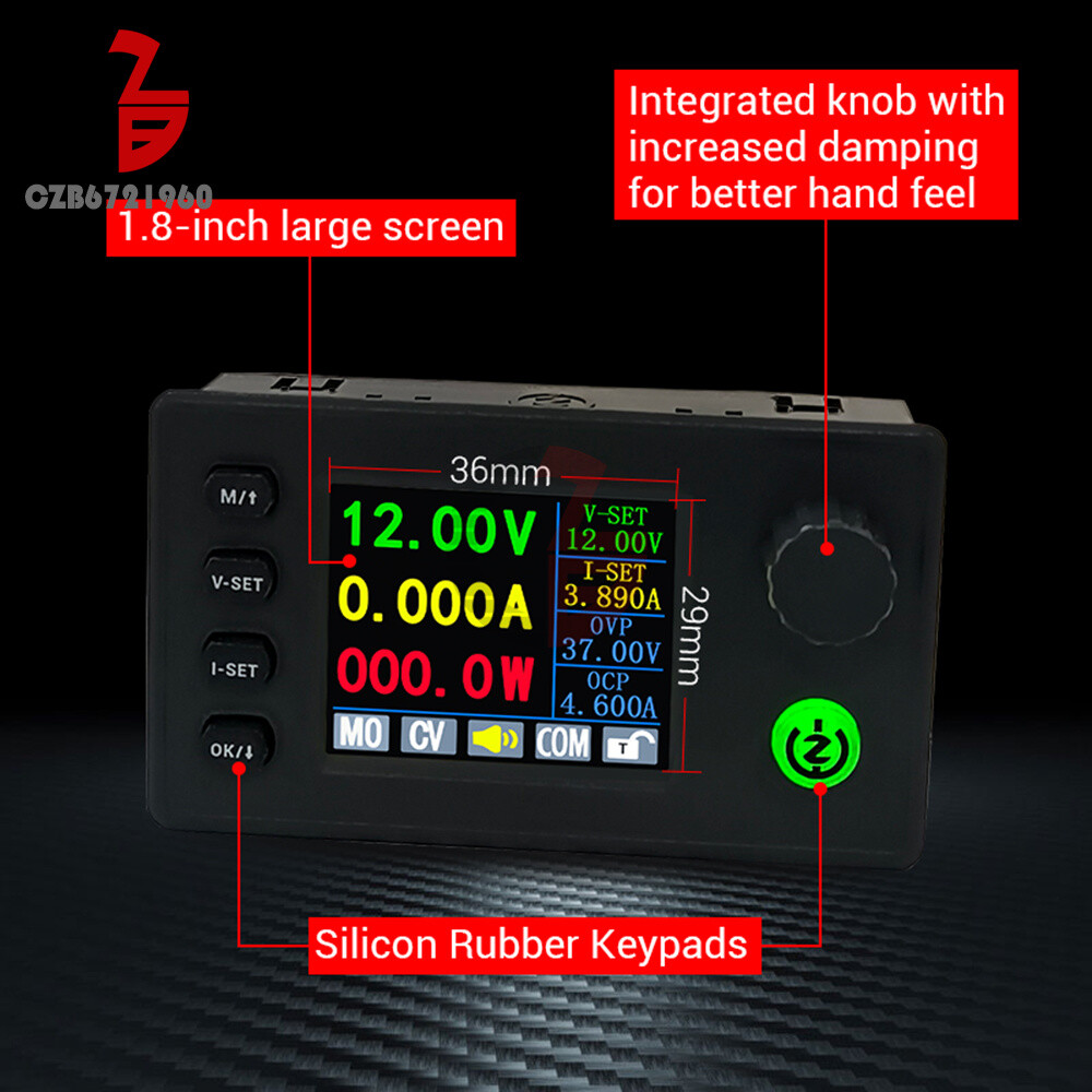 SK40C CNC Boost Buck Adjustable Power Supply Module Voltage Regulator 6-36V 40W