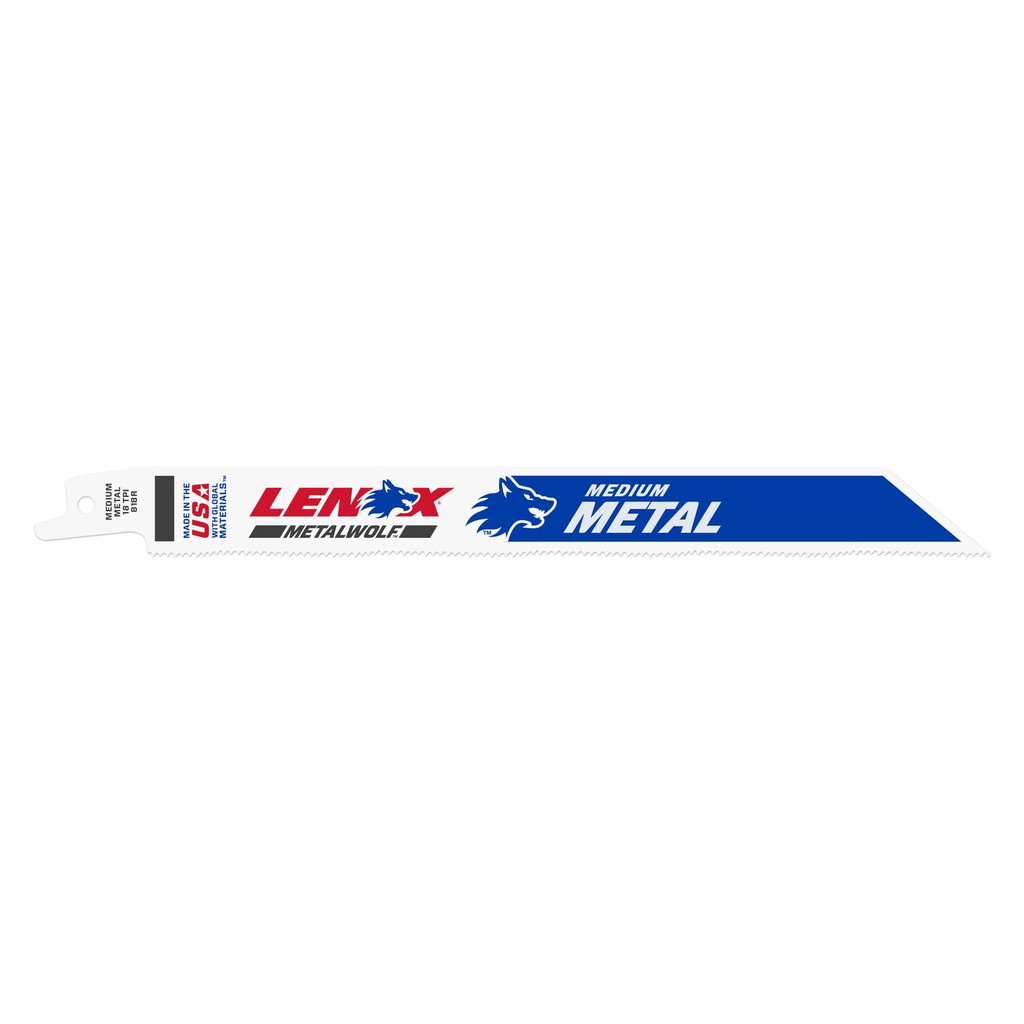 Recip Bi-Metal 200 X 19 X 0.9Mm, 8" X 3/4" X 0.035" 18Tpi, 1/Pk, 20563S818R