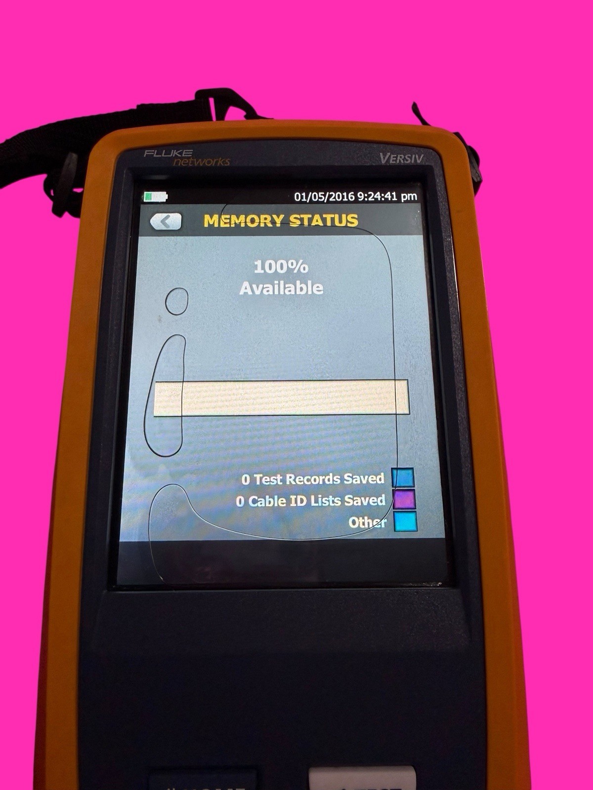 FLUKE NETWORKS VERSIV MAINFRAME UNIT ONLY
