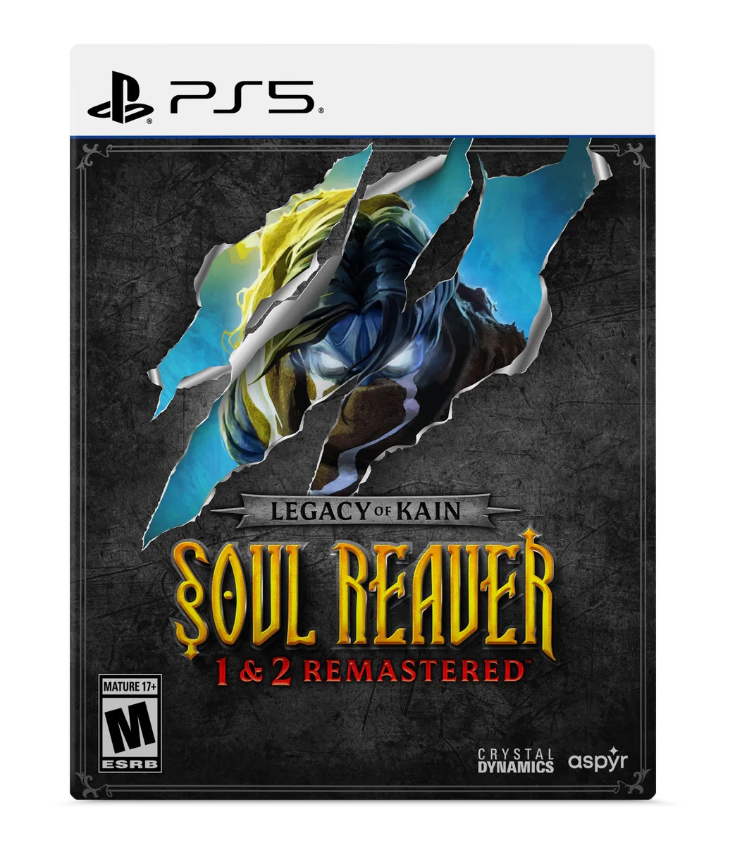 Legacy of Kain Soul Reaver 1 & 2 Remastered Deluxe Edition - Playstation 5