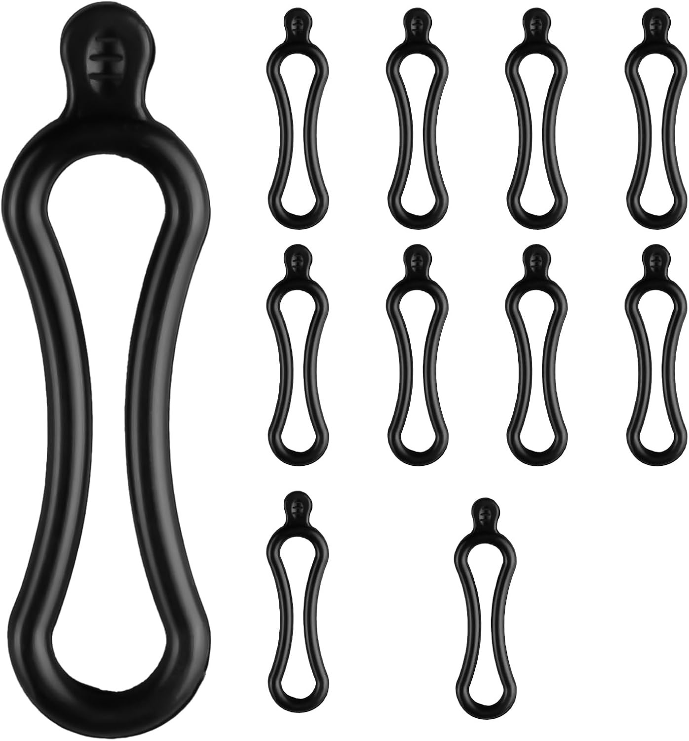 10 Pcs Rubber Snubbers Straps for ATV Gun & Bow Rack Gun Holders Snubbers for AT