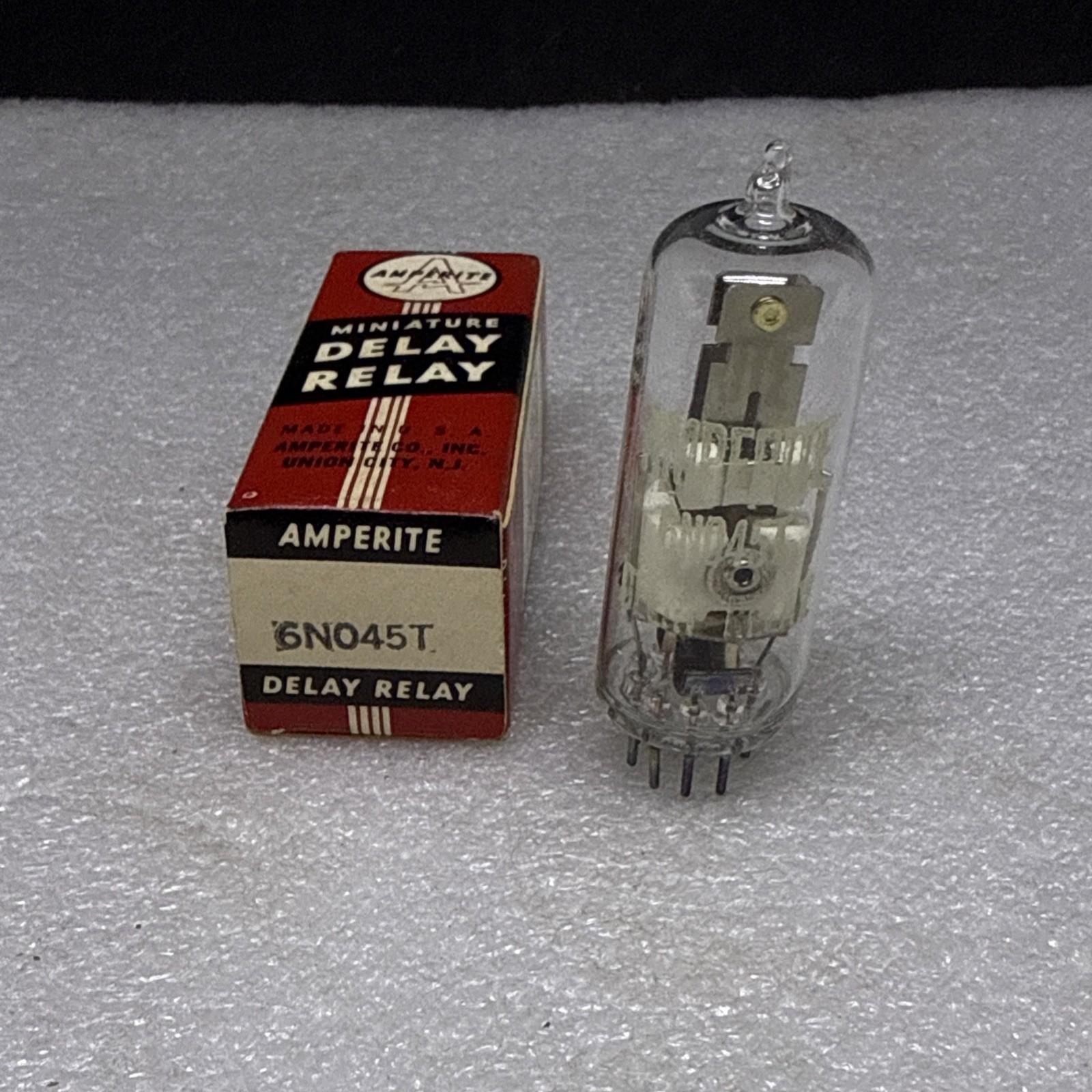 NIB Vintage Amperite 6NO45T Miniture Delay Relay