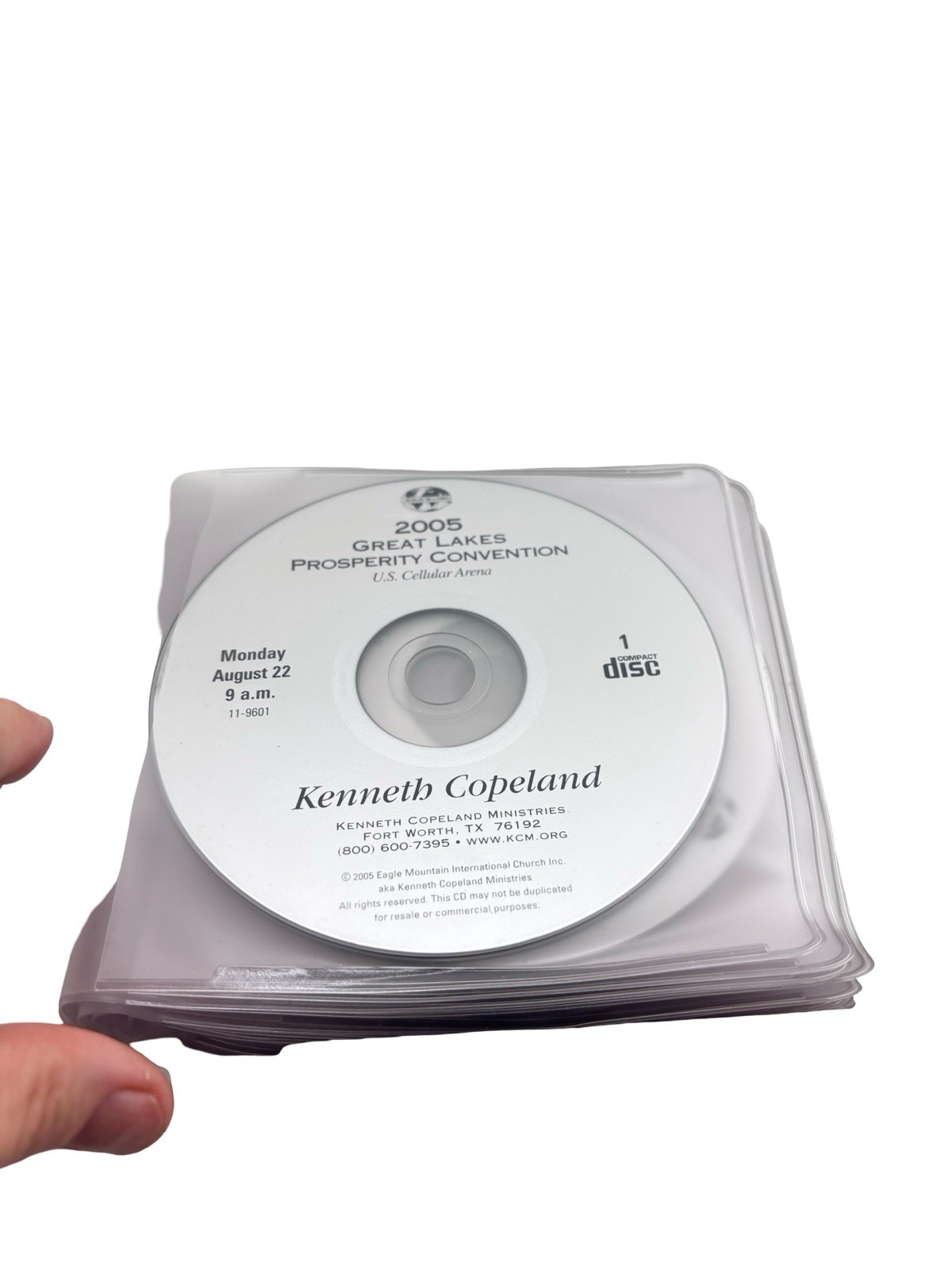 2005 Great Lakes Prosperity Overflow Convention Kenneth Copeland 31 CD Set