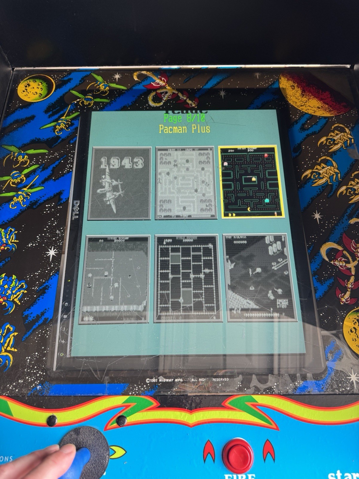 Galaga Arcade Game Plus
