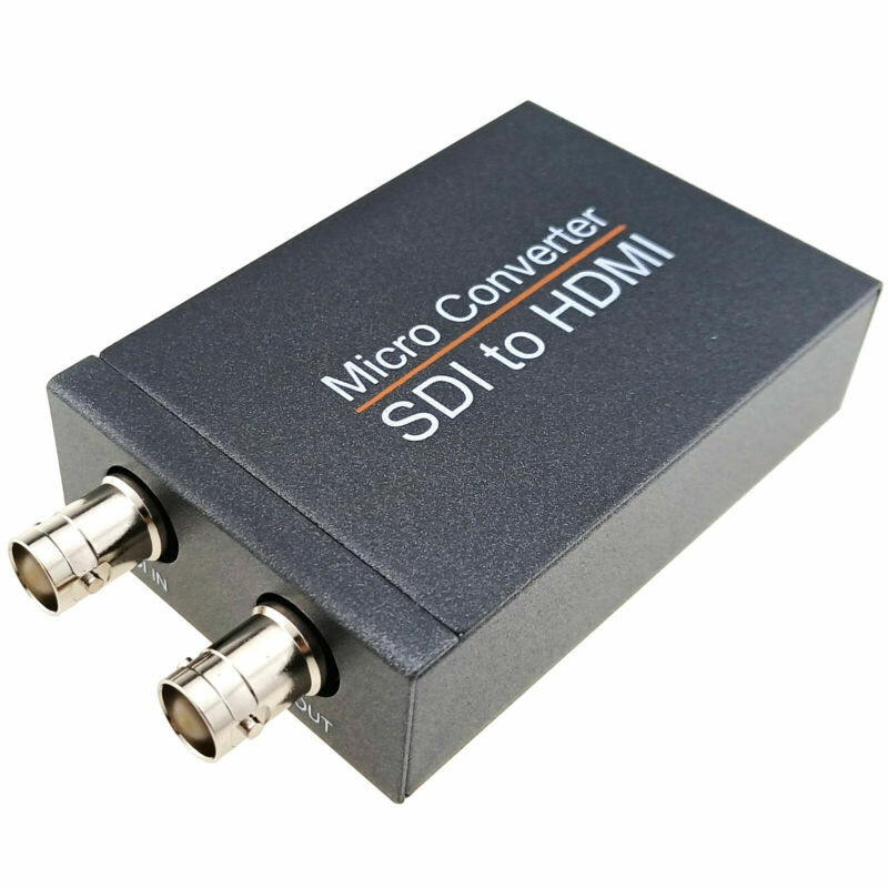 1080P SDI To HDMI Converter Adapter Coax Coaxial Cable Cord Video Audio Extender