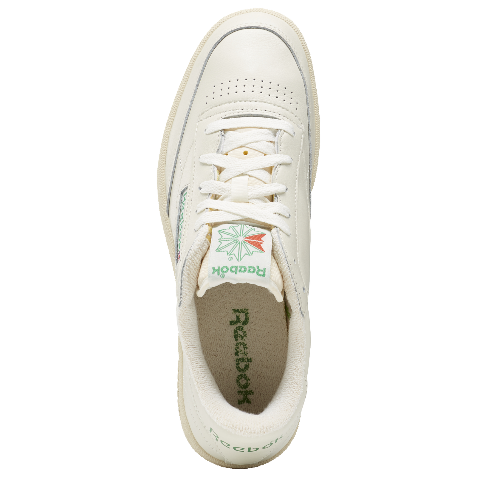 Reebok Club C 85 Vintage White Green DV6434 Men Size 8-13 New Tennis Trainer