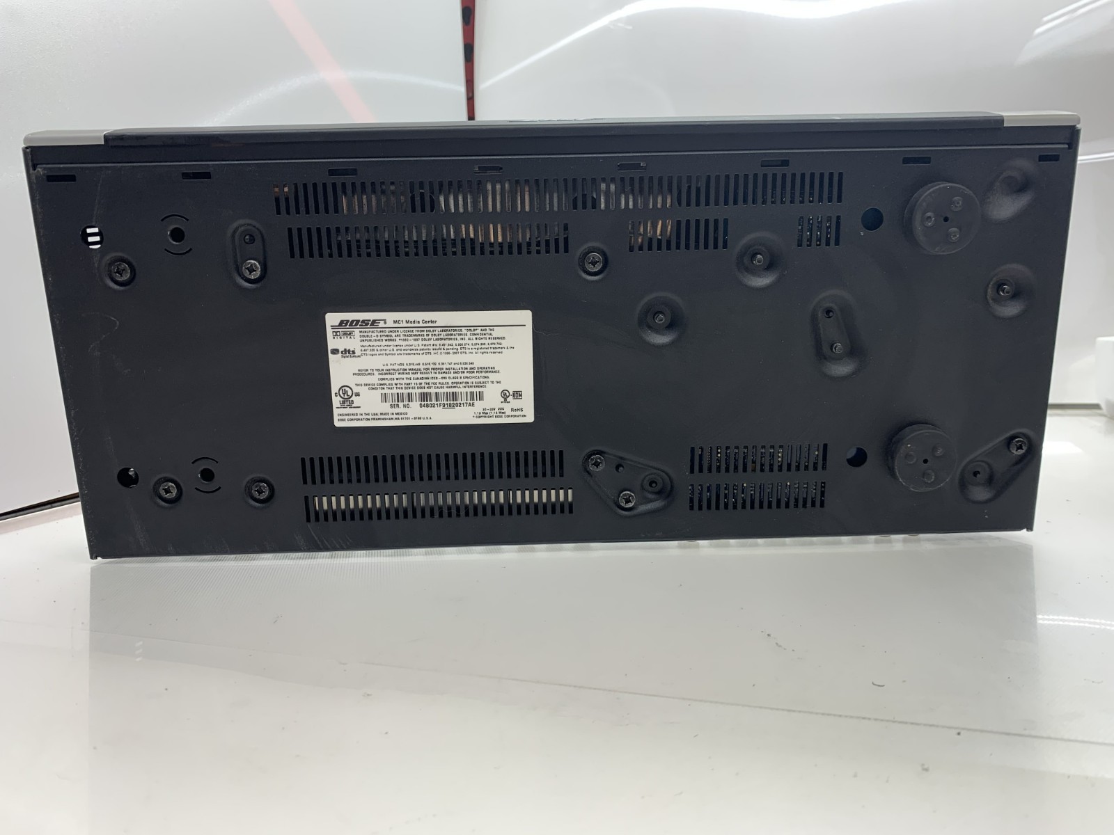 BOSE MC1 MEDIA CENTER WITH POWER ADAPTER *WORKING TESTED* *QTY