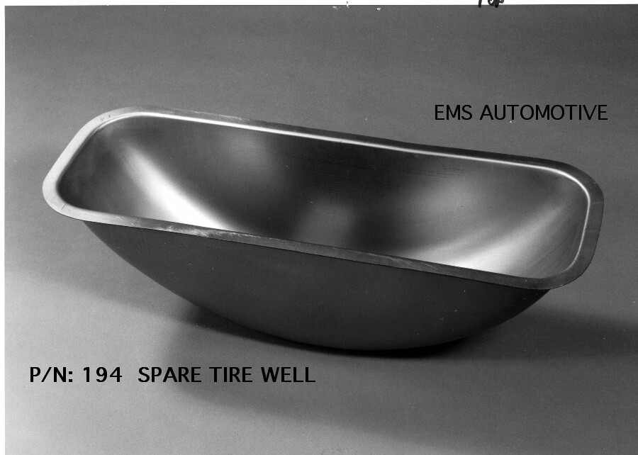 SPARE TIRE WELLl-1949,50,51,52,53,54 FORD CARS #194 EMS AUTO