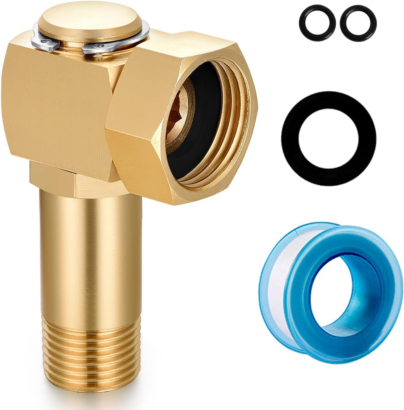 Garden Hose Reel Parts Fittings Swivel Elbow Connector 1 PCS