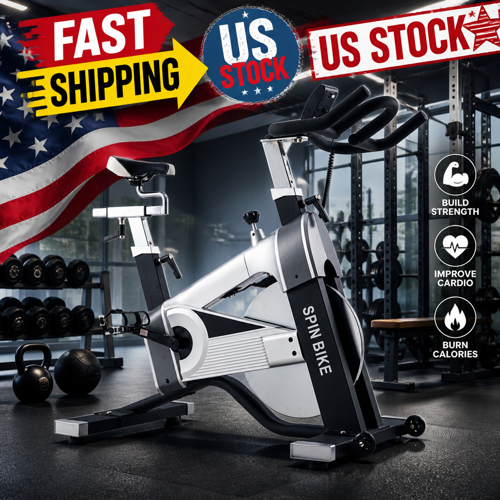 Commercial Magnetic Exercise Bike, Indoor Cycling Bike for Home Stationary