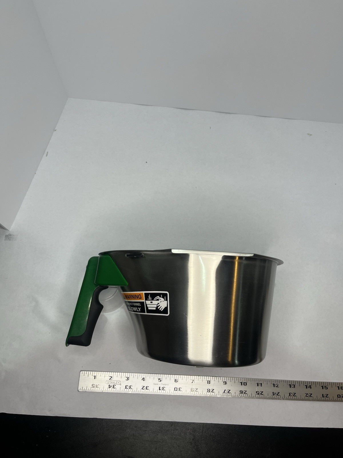 BUNN 54675.0007 Green Handle StainlesBrew Funnel – Smart Funnel / BrewWISE – New