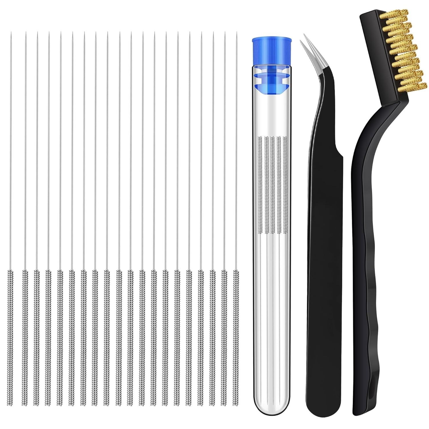 22PCS 3D Printer Nozzle Cleaning Kit, Kit with 20x 0.4mm..