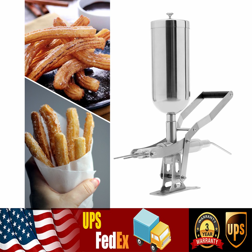 5 L Commercial Hand-Operated Donut Churros Filler Jelly Cream Filling Machine