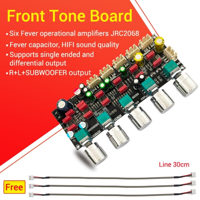 PRO1 HIFI Preamp Tone Board With Precise Tone Adjustment JRC2068D