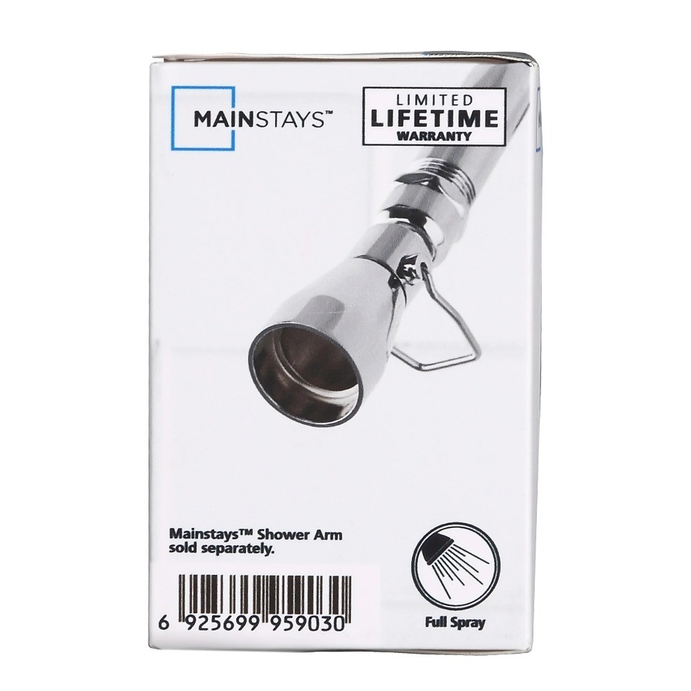 High Pressure Water Saving Shower Head Chrome Finish Eco Friendly Low Flow