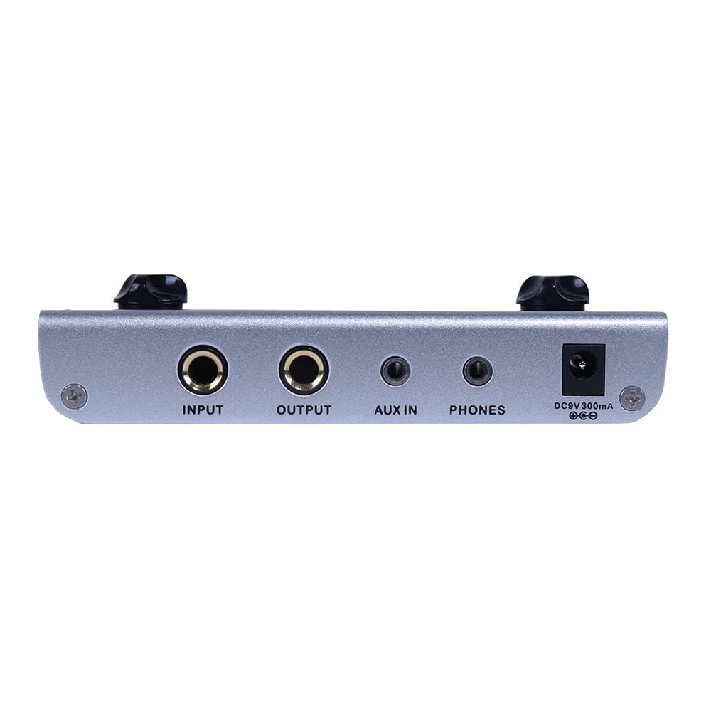 PE100 Portable Depstop Guitar Multi Effects Headphone Amp Pedal Practice Tool...