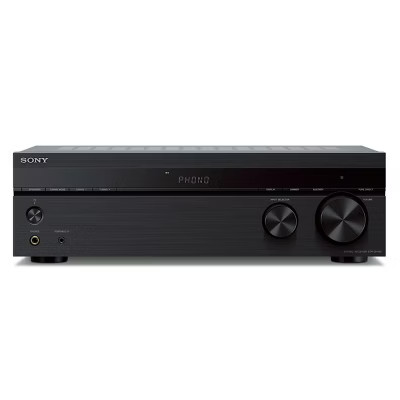Sony STRDH190 2-ch Home Stereo Receiver with Phono Inputs & Bluetooth Black