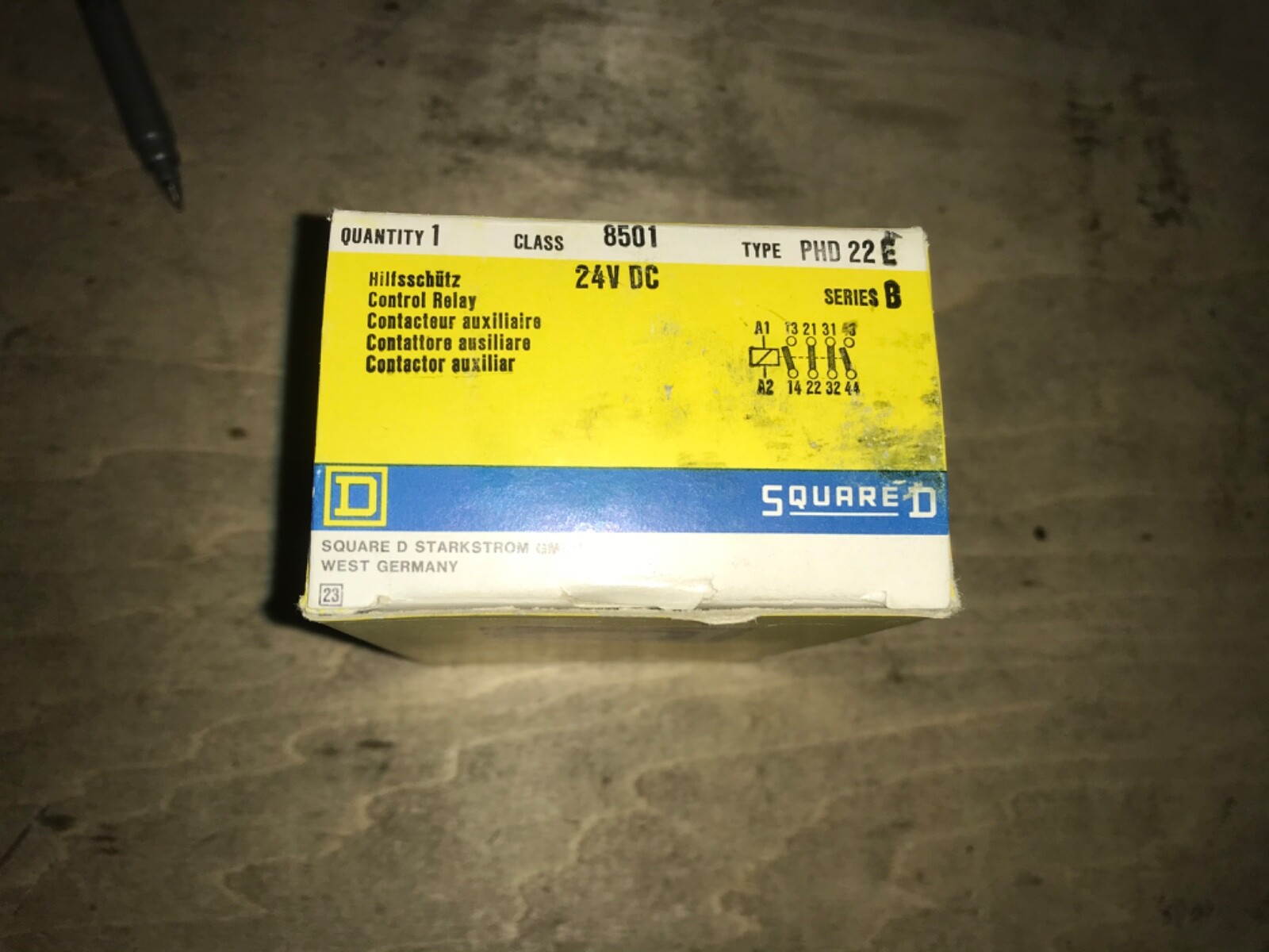 Square D Contactor, #PHD22E, SER-B, Free Shipping to lower 48, Warranty