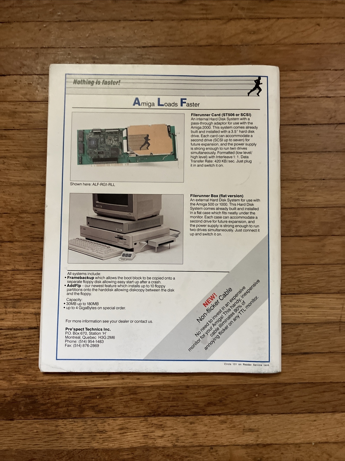 AC's TECH for The Commodore AMIGA Premiere Issue Vol 1 No 1 w/ Original Disk