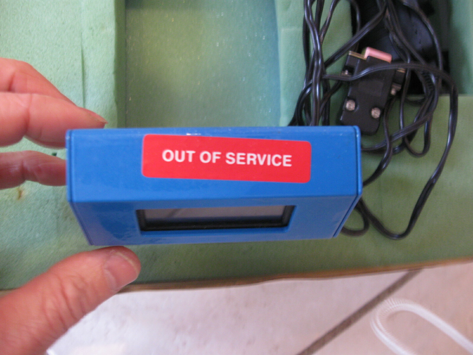 RARE Omega Mass Flow Control Meter Polyacetal Controller w/ Display FMA A2408SS