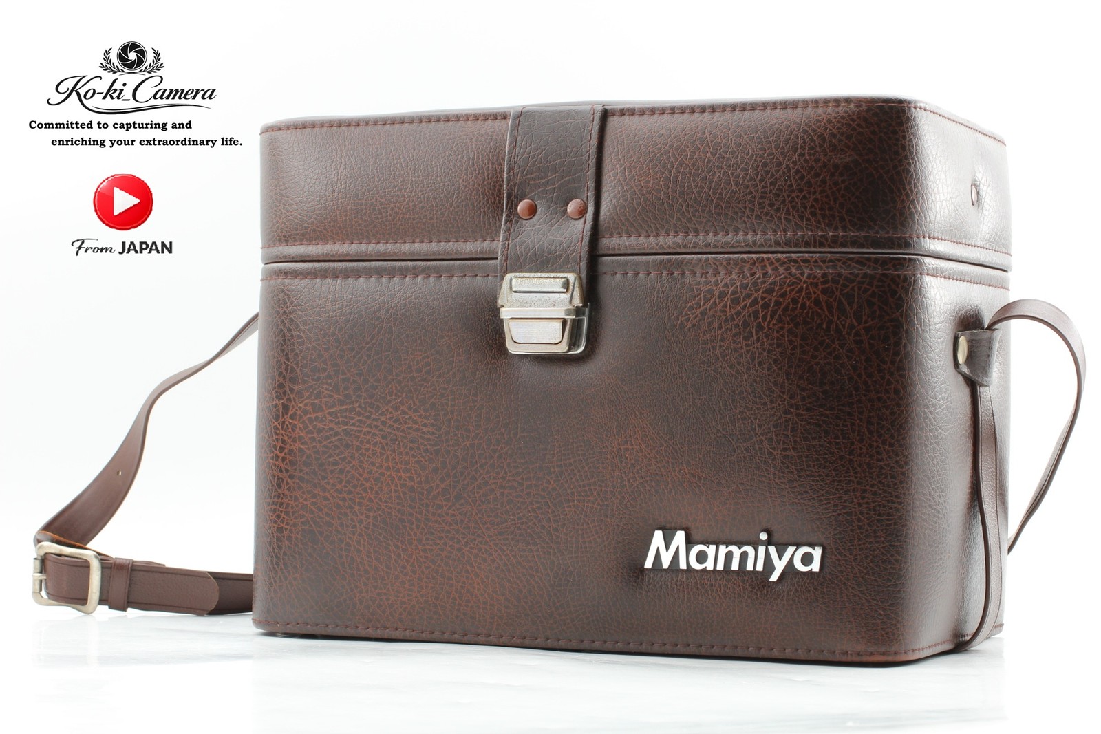 [MINT] Mamiya Original Genuine Leather Hard Case for RZ67 RB67 M645 From JAPAN