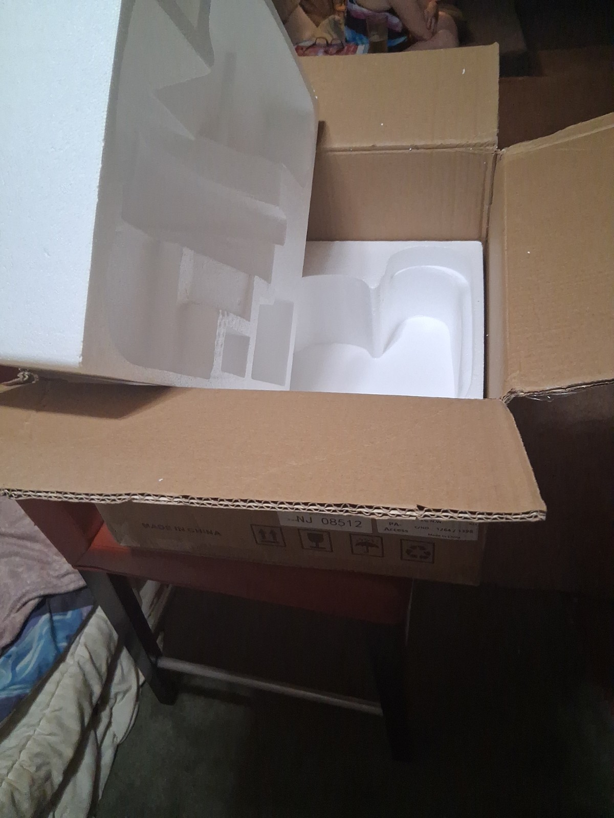 Under Desk Elliptical Mac Electric Foot Pedal Exerciser w/ Remote New Open Box.