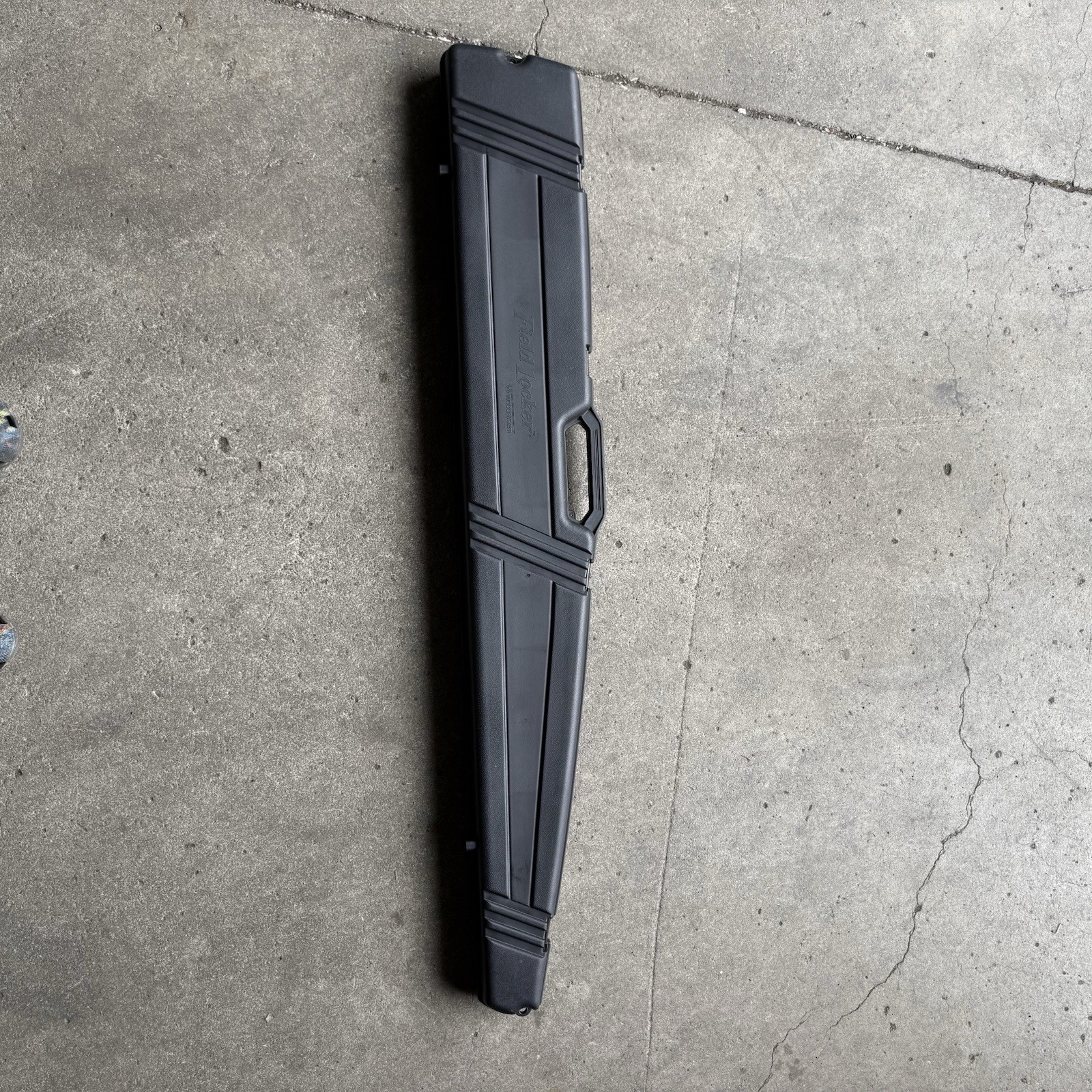 E1 Vtg FIELD LOCKER Hard Case 50 Rifle Shotgun Woodstream Vintage Gun