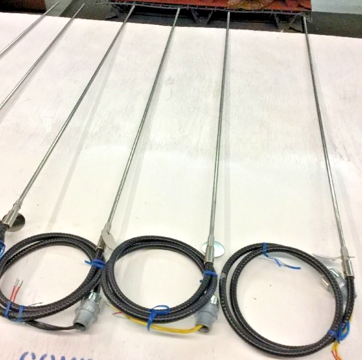 Temperature Sensor Probes with Wiring & Connectors 30" Long