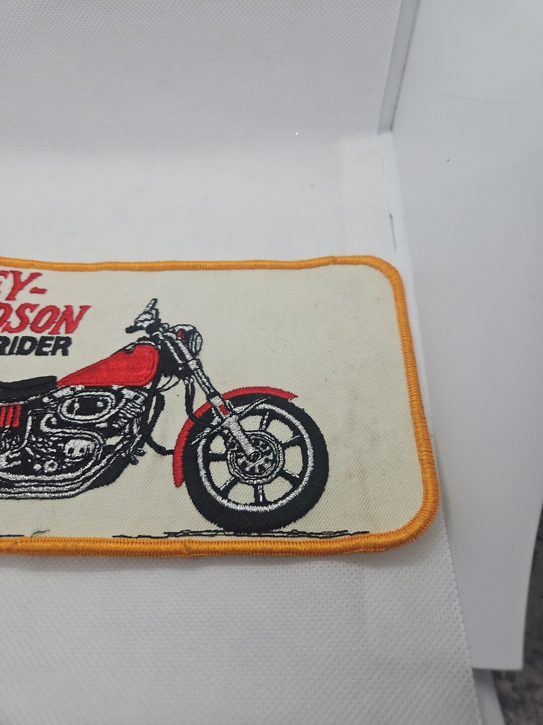 8-1/4 x 4 inch Harley Davidson Low Rider Patch