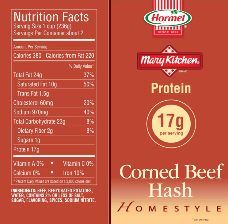 Mary Kitchen Hash Corned Beef Hash 14 oz 8 Pack