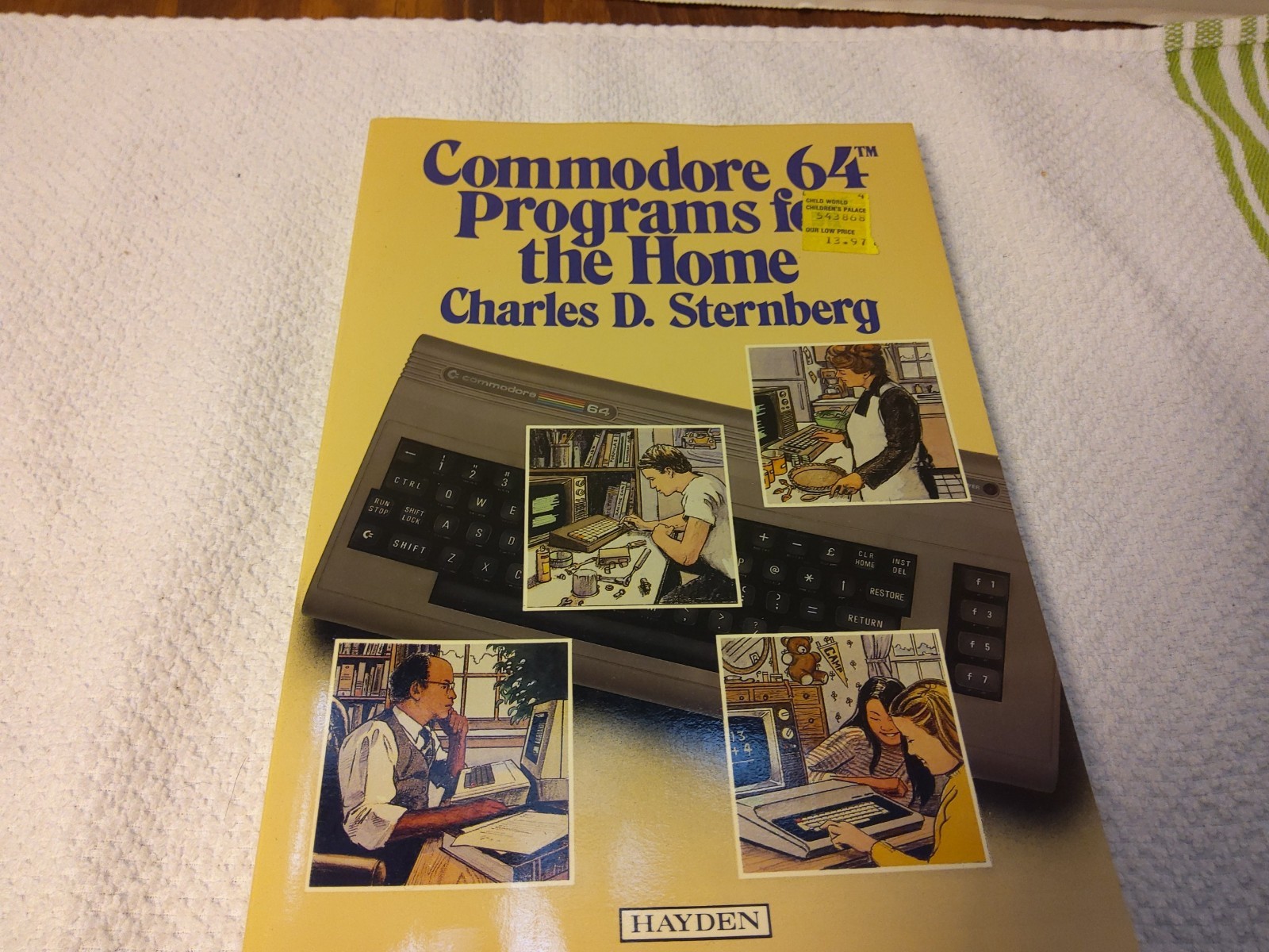 Commodore 64 Programs For The Home Charles D. Sternberg Vintage Book 1983