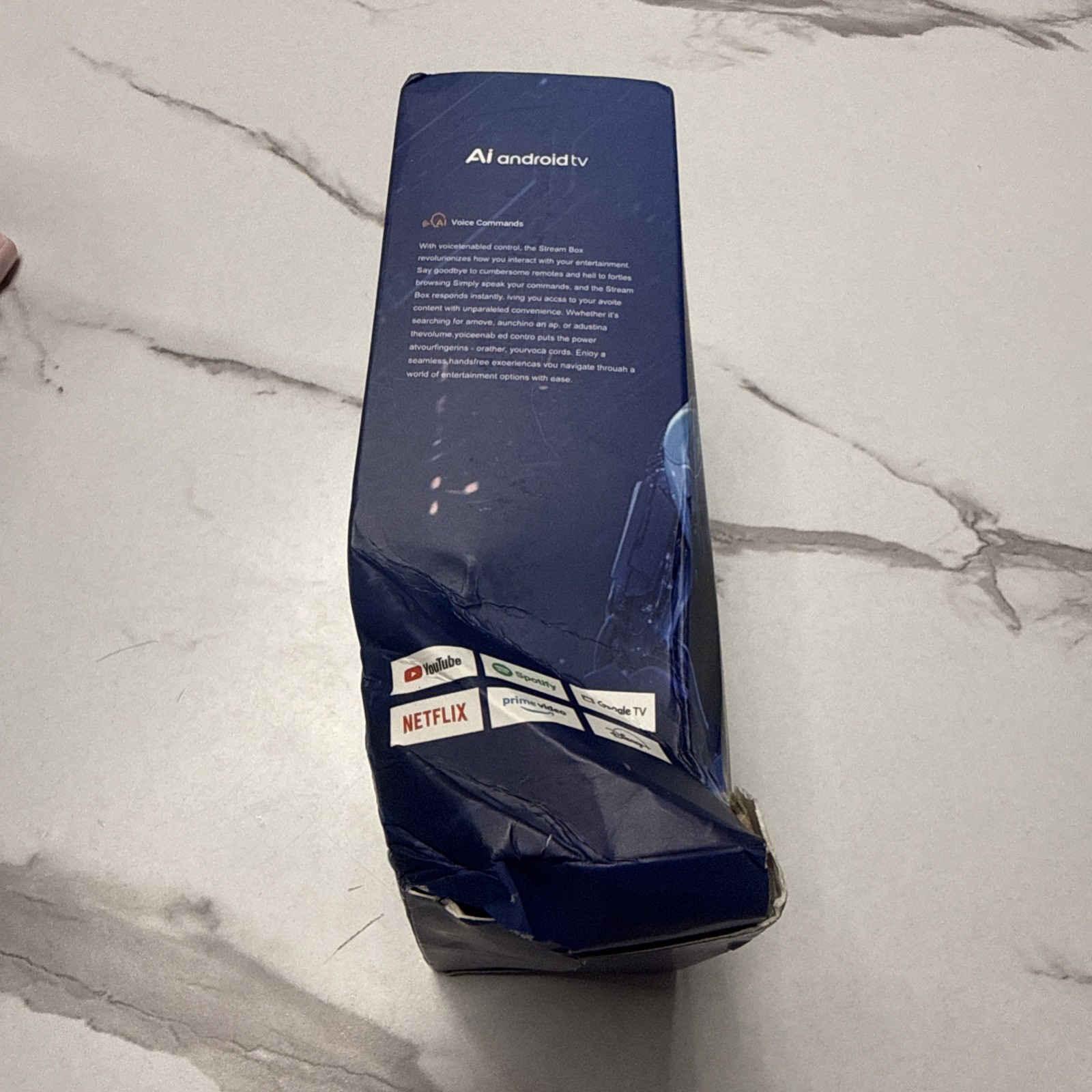 Ai Android Tv Adapter/New Damaged box/ As pictured..
