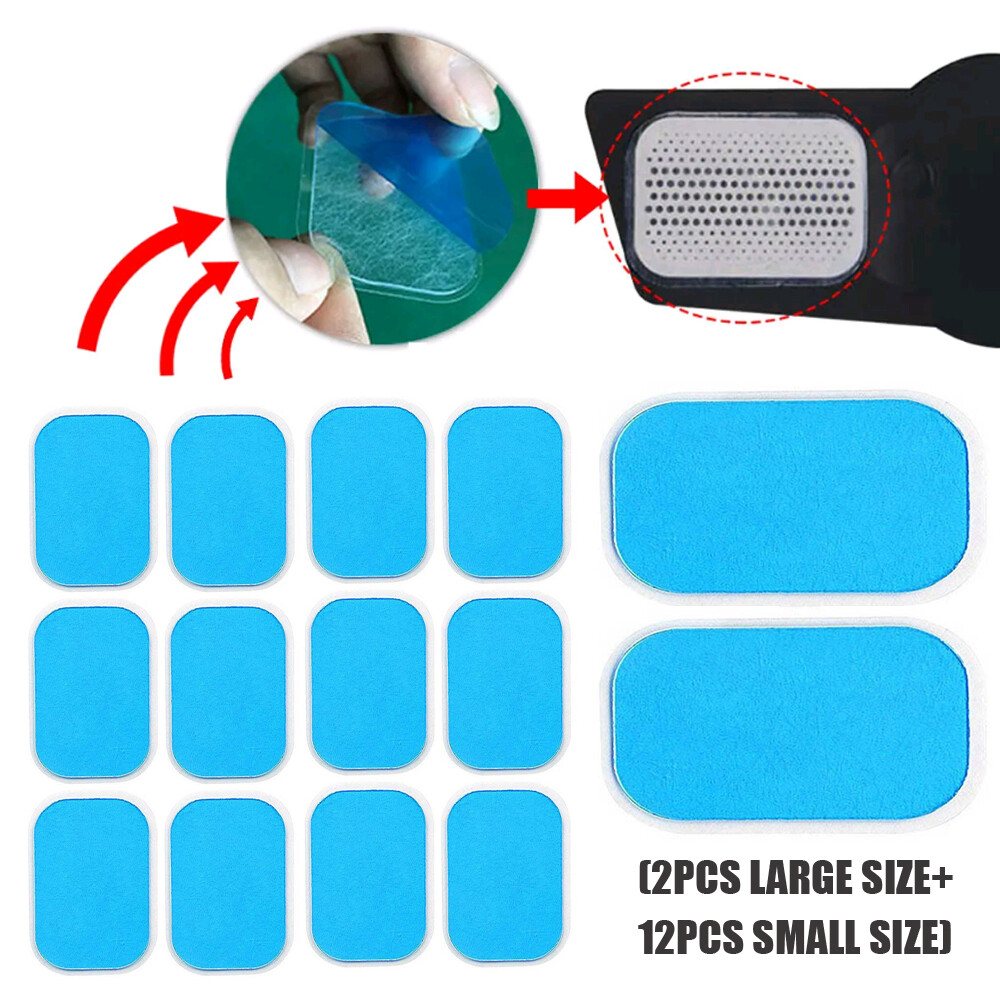 14pcs Gel Pads for Ems Trainer Abdominal Stickers Fitness Hydrogel Replacement