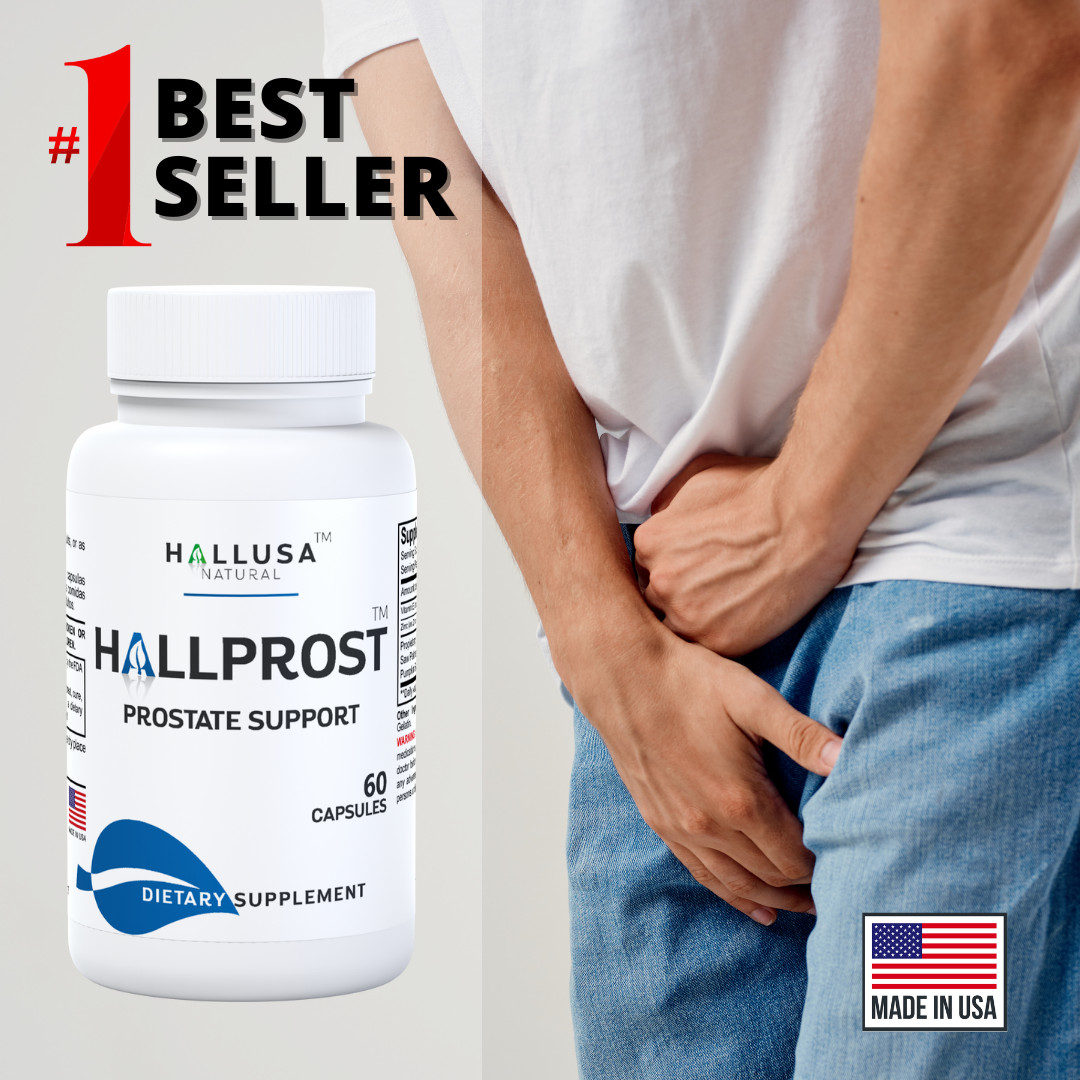 Hallprost - Prostate & Urinary Support - Inflamed Prostate, Prostatitis - 60 ct