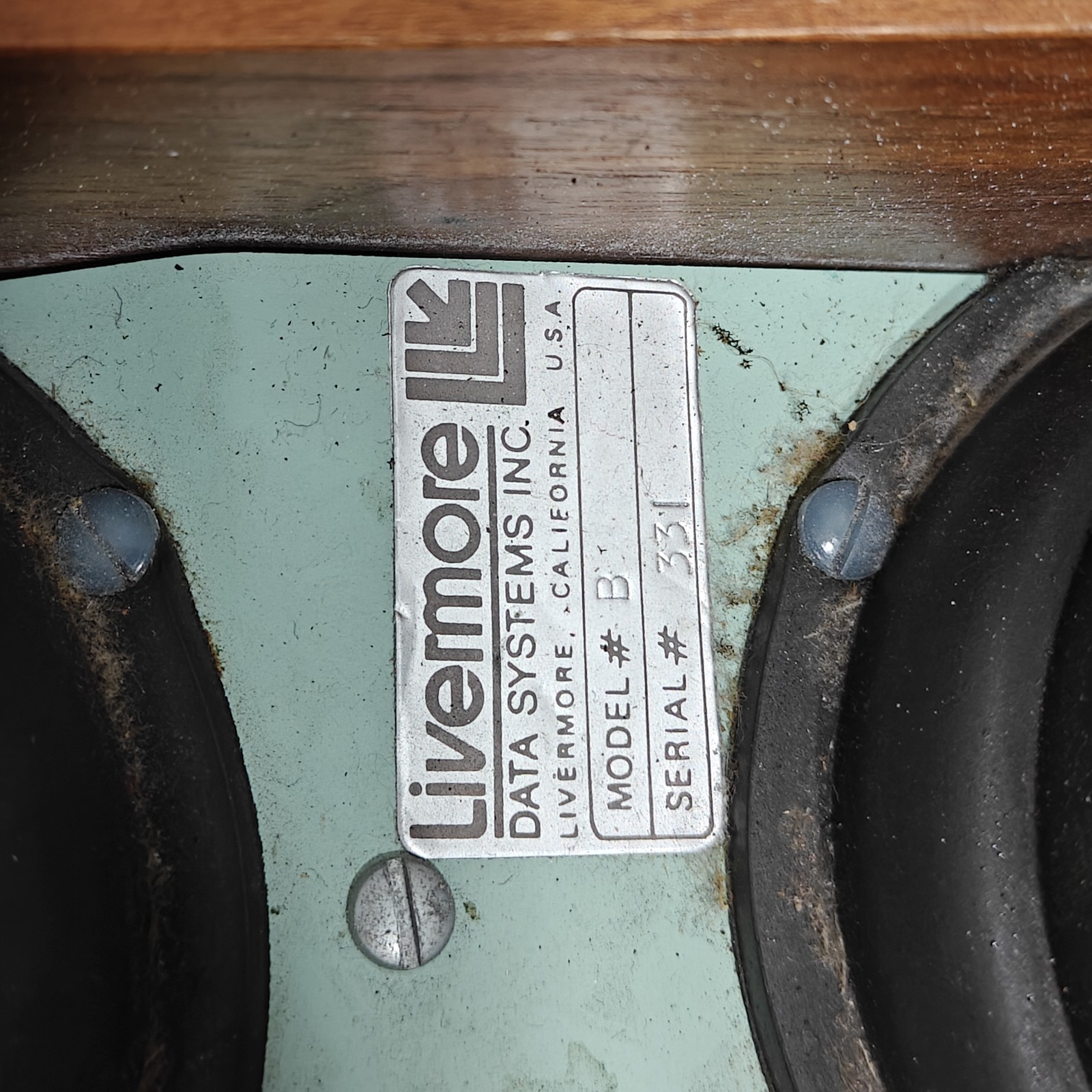 Rare Livermore Data Systems Model B Acoustic Coupler Modem UC Davis S/N 331