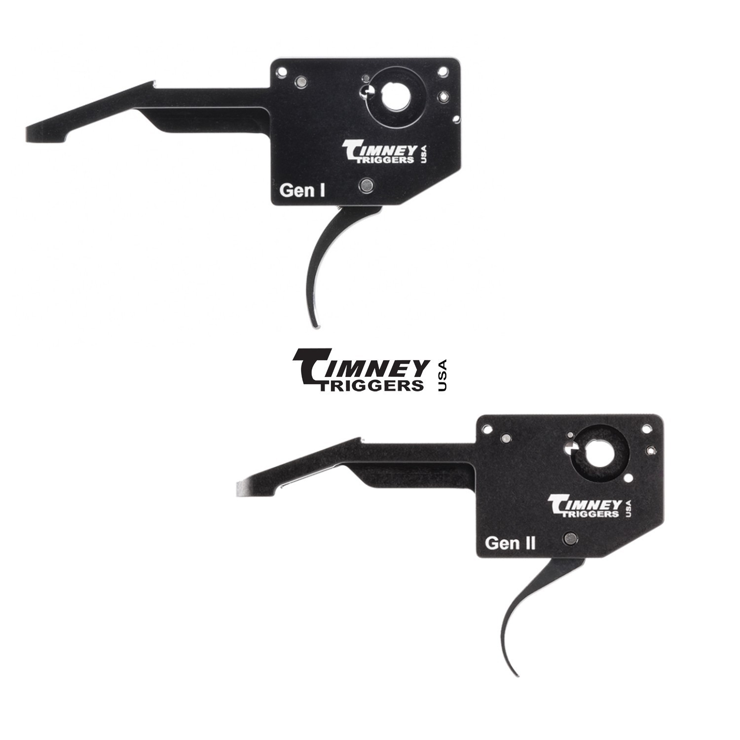 Timney Ruger Impact American Gen 1-2 Curved Trigger, Adjustable ⭐643C / 644C ⭐