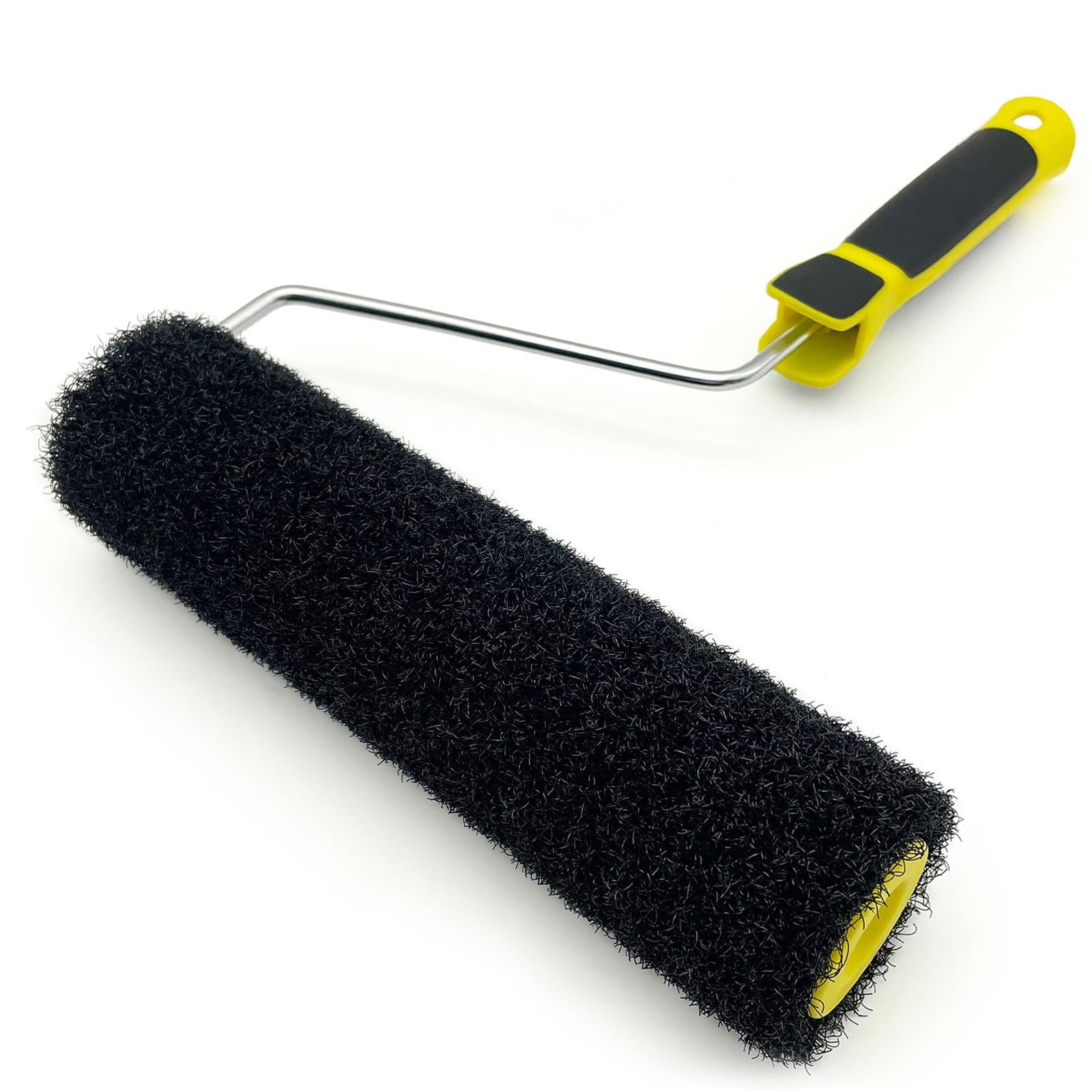 XWADJCD 12 Inch Drywall Compound Roller, Texture 12 inch, Yellow